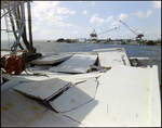 A Ruined and Damaged Dock or Pier Seen from the Ground, Tampa, Florida by George Skip Gandy IV