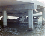 View of Broken Pylons and Support Beams on a Dock, Tampa, Florida by George Skip Gandy IV