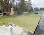 Mound of Construction Dirt by Lakeside Home in Tampa, Florida, B