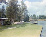 Mound of Construction Dirt by Lakeside Home in Tampa, Florida, C