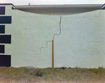 Yardstick against House with Settling Crack, A by George Skip Gandy IV