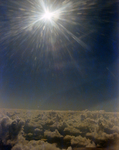 Sun Above Clouds, F by George Skip Gandy IV