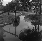Fenced Area with Water Outside the Perimeter, S by George Skip Gandy IV