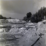Miller Bros. Crane Service at Euclid and Seaboard Coast Line Railroad Construction Site, K by George Skip Gandy IV