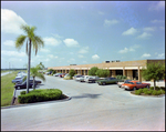 Bay Plaza Storefronts and Parking Lot, Tampa, Florida, I by Skip Gandy
