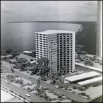 Architectural Model of Bayshore Diplomat Condominiums, Tampa, Florida, A by Skip Gandy