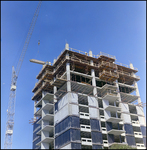 Construction of Bayshore Towers, Tampa, Florida, A