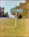 Street Sign for Beverly Hills Subdivision, Beverly Hills, Florida by Skip Gandy