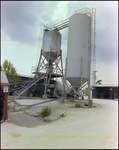 Cement Silos at Beverly Hills Homes Construction Site, Beverly Hills, Florida by Skip Gandy