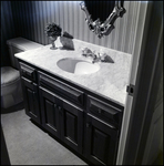 Carpeted Bathroom with Marble Countertop in Tampa, Florida, B by Skip Gandy