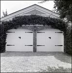 Carriage House Garage with Ivy Climbing Overhead in Tampa, Florida, B by Skip Gandy