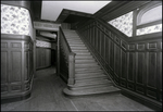 Wooden Staircase in Vacant Biglow-Helms Mansion in Tampa, Florida by Skip Gandy