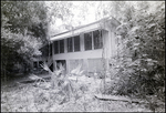 Backyard Area with Small Overgrown Pond at Vacant Biglow-Helms Mansion in Tampa, Florida, A by Skip Gandy