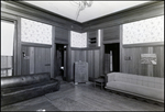 Sitting Room with Antique Stove in Vacant Biglow-Helms Mansion in Tampa, Florida, B by Skip Gandy