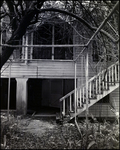 Deteriorating Back Entrance to Vacant Biglow-Helms Mansion in Tampa, Florida, F by Skip Gandy