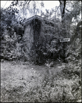 No Trespassing Sign Outside Vacant Biglow-Helms Mansion in Tampa, Florida, C by Skip Gandy