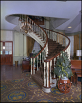 Grand Staircase in Tampa Federal Savings and Loan Association in Tampa, Florida by Skip Gandy