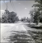 Dirt Road Intersection by Train Tracks in Tampa, Florida, B by Skip Gandy