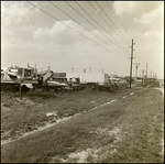 Construction Vehicles Parked in a Hydraulic Machinery Inc. Lot, Tampa, Florida, B by George Skip Gandy IV