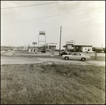 Car Turning on to a Two-Lane Road, Tampa, Florida by George Skip Gandy IV