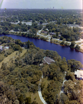 Aerial View of Riverfront Property, Tampa, Florida by George Skip Gandy IV