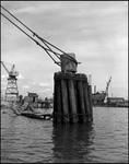 Damaged Dry Dock with Partially Submerged Structure by George Skip Gandy IV