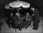 Business Meeting at Outdoor Event, Causeway Inn, Tampa, Florida by George Skip Gandy IV