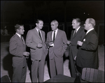 Group Discussion at Outdoor Event, Causeway Inn, Tampa, Florida by George Skip Gandy IV