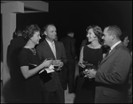 Guests Enjoying Drinks at Evening Gathering, Causeway Inn, Tampa, Florida by George Skip Gandy IV