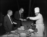 Guests Served by Chef at Causeway Inn Event, Tampa, Florida by George Skip Gandy IV