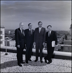 Greater Tampa Chamber of Commerce Members on Rooftop, Tampa, Florida, B by George Skip Gandy IV