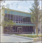 Entrance of Greater Tampa Chamber of Commerce Building, Tampa, Florida, A by George Skip Gandy IV