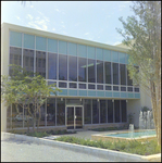 Entrance of Greater Tampa Chamber of Commerce Building, Tampa, Florida, B by George Skip Gandy IV