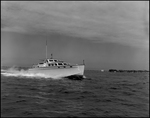 Huckins Offshore Yacht on Tampa Bay, Florida, B by George Skip Gandy IV