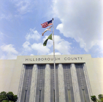 Flags Above the Hillsborough County Courthouse, F by George Skip Gandy IV