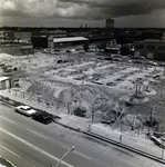 Early Stage of Site During the Construction of Courthouse Annex, J by George Skip Gandy IV