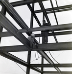 Workers Constructing Support Beams for Courthouse Annex, D by George Skip Gandy IV