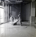 Polishing Concrete within the Hillsborough County Courthouse, Tampa, Florida, B by George Skip Gandy IV