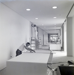 Construction Workers in Unfinished Hall, County Courthouse Annex, B by George Skip Gandy IV