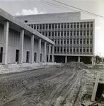 Piles of Dirt in Front of County Courthouse Annex During Construction, B by George Skip Gandy IV