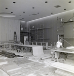 Workers Progress Construction Inside County Courthouse Annex Courtroom, B by George Skip Gandy IV