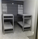 Cell with Bunk Beds at Hillsborough County Jail, Tampa, Florida, B by George Skip Gandy IV