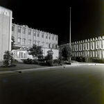 Hillsborough County Jail Exterior at Night, Tampa, Florida, B by George Skip Gandy IV