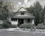 House with Front Porch and Trash Cans on Morgan Street, Tampa, Florida by George Skip Gandy IV