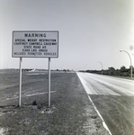 Weight Restriction Sign on Courtney Campbell Causeway, Tampa, Florida, B by George Skip Gandy IV