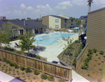 Swimming Pool at the Cove Apartments, Tampa, Florida by George Skip Gandy IV