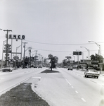 Looking Down U.S. 19 near Gulf to Bay Boulevard, Clearwater, Florida, A by George Skip Gandy IV