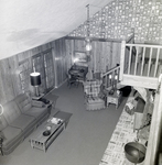 Looking Down at a Living Room in an Elsner-Lane, Inc., Home, C by George Skip Gandy IV