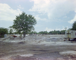 Construction Site with Heavy Equipment and Tree, Winter Haven, Florida by George Skip Gandy IV