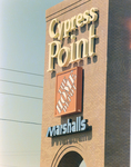 Entrance Sign to Cypress Point Shopping Center, Winter Haven, Florida, H by George Skip Gandy IV